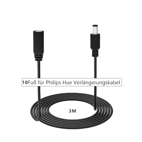 XZGm Câble d'extension de 3 m pour barres de charge Philips Hue Play Light Bar Smart LED Bar Light Bar Light Bar Light – vue 2