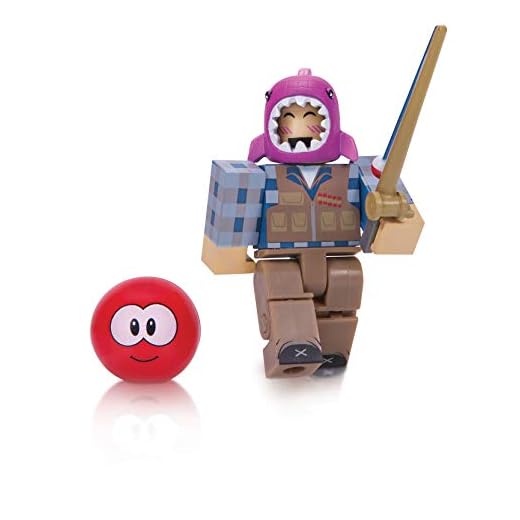 Roblox Action Collection - MeepCity Fisherman Figure Pack [Includes Exclusive Virtual Item]