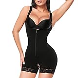 FeelinGirl Women's Firm Control Shapewear Open Bust Bodysuit Body Shaper Post Surgical Compression...