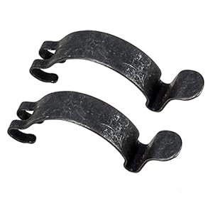 LETAOSK 2 Stks Zwarte Luchtfilter Cleaner Behuizing Doos Deksel Lente Clip Klem compatibel voor Mitsubishi