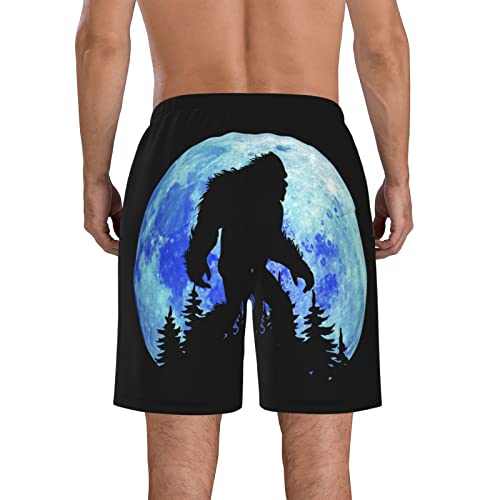 Bigfoot Men's Shorts Beach Swim Trunks Quick Dry Athletic Shorts Adjustable Elastic Size M/L/XL/XXL/XXL3