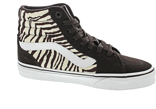 Vans Vans SK8-HI Brown White, Size 7 M US Women / 5.5 M US Men