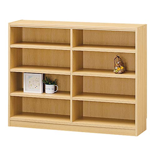 白井産業 フリー ラック シェルフ 本棚 ナチュラル幅117 高さ90 奥行29cm TNL-90117NA タナリオ