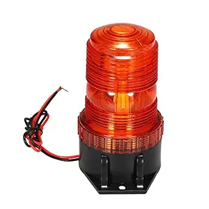 A K Homes -Emergency Warning Light 30 LED Amber/Yellow 15W Emergency Warning Flashing Safety Strobe Beacon Light for Forklift Truck Tractor Golf Carts UTV Car Bus 9-30V