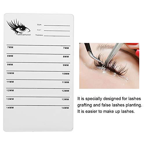 Eyelashes Extension Board, Durable Clear False Eyelashes Board - Image 4