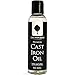 Cast Iron Sam's 100% Natural Cast Iron Seasoning Oil - Clean, Condition, Protect and Care for Your Cookware - Cast Iron Oil for All Iron Pans, Skillets, Griddles, Dutch Ovens, Woks. Light and Preve