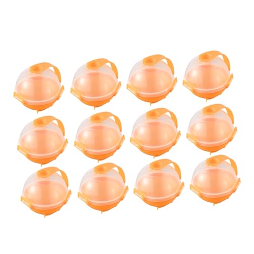 Molde para esferas de hielo Garneck 12 piezas naranja miniatura 1
