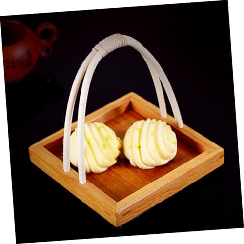 Plato pequeño japonés estilo sushi con asa miniatura 6