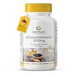 Schwarzkümmelöl 1000mg - 240 Softgels - 1000mg pro Softgel - kaltgepresst - original Nigella sativa - HOCHDOSIERT - Deutsche Apothekenqualität | Warnke Vitalstoffe