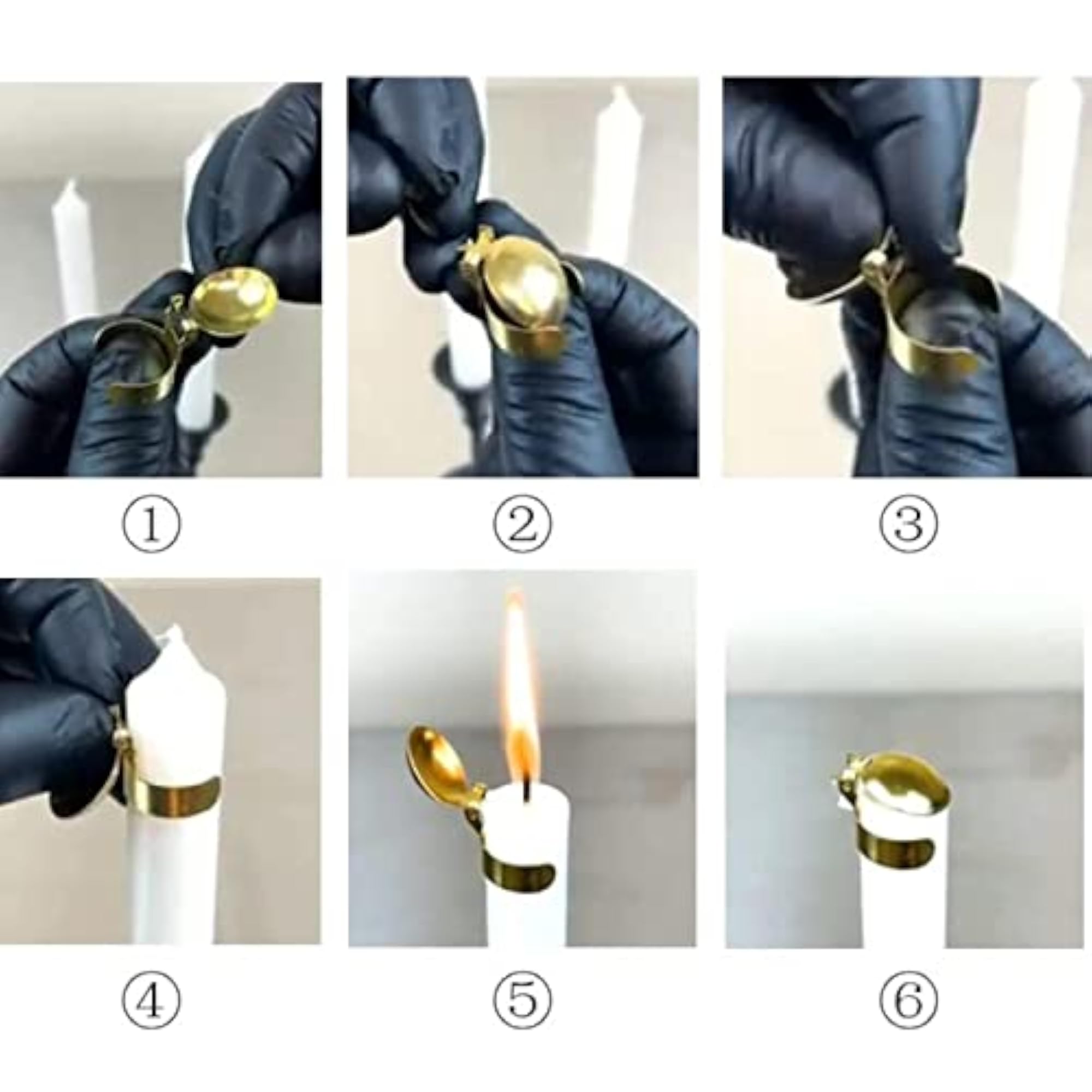 Candle Snuffer Extinguisher, Safe Wick Flame Tool