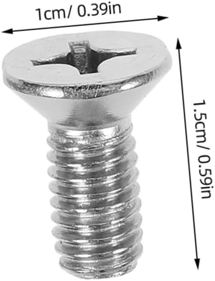 8Pcs Stainless Steel Brake Disc Rotor Screws Kit for Reliable Fastening for Front Rotors Effortless Installation Enhanced Vehicle Safety
