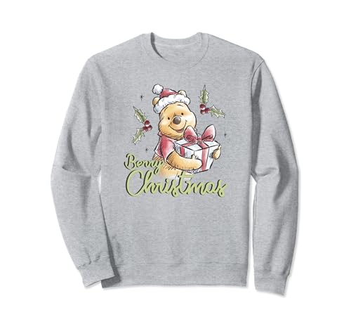 Sweat Winnie l'Ourson Disney de Noël idéal pour vos soirées d'hiver
