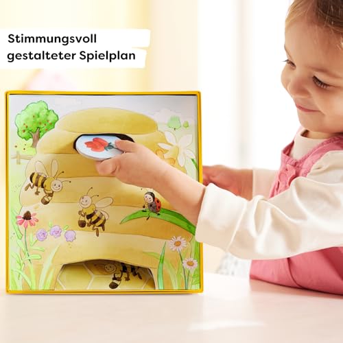 Image of HABA My Very First Games Hanna Honeybee - 2 Cooperative Color Die Games Ages 2+ (German Box)