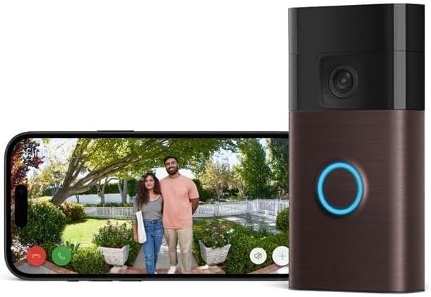 Ring Video Doorbell Wireless 1440p HD Video Doorbell Camera with Easy Battery-Powered Installation I 30-day free trial