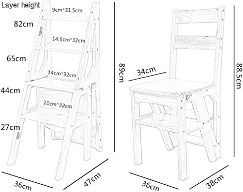 Chaise pliante multifonctionnelle de ménage en version durable