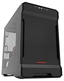 Phanteks PH-ES215P_SRD Enthoo Evolv Mini iTX Tower Case, Window Case, Red
