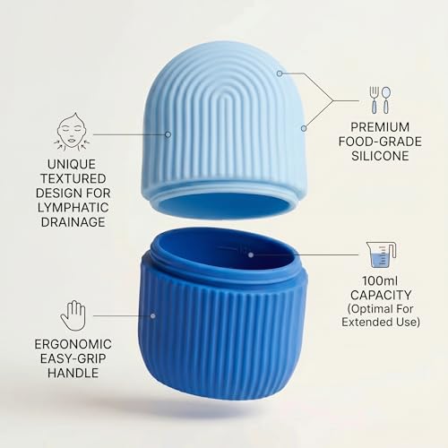 Image of Ice Roller for Face and Eyes, Blue, Pack of 1
