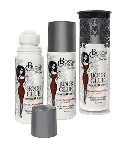 Boob Glue Gravity Defying Breast Adhesive Roll-On, Stay Lifted Up Securely in Place in All Necklines, for Women of All Shapes and Sizes2