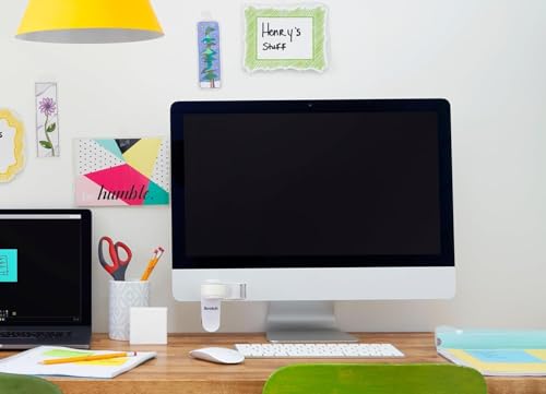 Scotch Clip & Twist Klebeband-Abroller C19, Weiß + Scotch Magic Unsichtbares Klebeband, 1 Rolle (19 mm × 8,89 m) - Nachfüllbarer Klebebandabroller für Schule, Zuhause und Büro