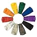 Accessbuy 200 Pack Cat6 Cat6e Cat5 Cat5e Rj45 Ethernet Network Cable Strain Relief Boot Cable Connector Plug Boot Cover Mixed Color (White,Gray,Red,Black,Purple Blue,Green,Yellow,Orange,Dark Gray)