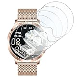 KARYLAX - 6 Pièces Film de Protection d'Écran Anti-rayure 100% transparent Compatible pour LIGE Montre Connectée Femme Ronde 1.32
