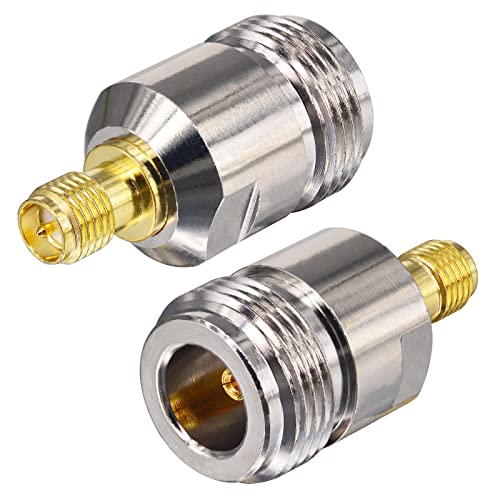 Adaptadores N a RP-SMA Hembra 2 unidades miniatura 1