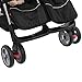UnfadeMemory Silla Gemelar para Bebés,Carrito Gemelar,Cochecito Gemelos Doble,Respaldo Ajustable en 3 Posiciones,con...