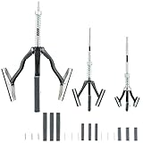 ATPEAM 3-Piece Engine Cylinder Hone Adjustable Deglazer Set for Grinding Holes from Minium 3/4' to Maximum 7' in Diameter with Extra 9-Piece 220 Grit Stones