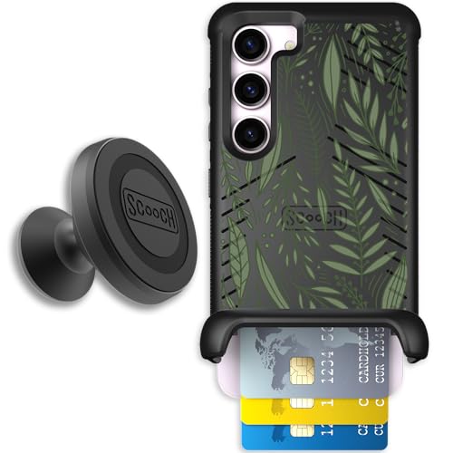 Scooch for Samsung Galaxy S23 Wallet Case, Wingmate, Willow Garden