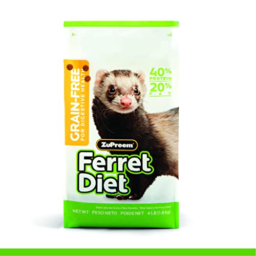 ZuPreem Ferret Food, Grain Free, Protein & Energy Rich Diet for C...