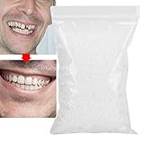 Material seguro: las prótesis dentales y las bolas térmicas de plástico están hechas de silicona, material suave y suave, que no te sentirás incómodo al llevarla, no es tóxico y seguro en la boca