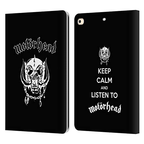 Étui portefeuille Motorhead pour iPad 9.7 en cuir avec support vidéo intégré