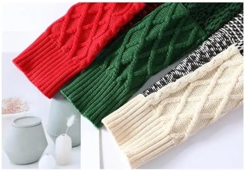 Mannen Ronde Hals Dikke Gebreide Trui Lange Mouw Solid Winter Casual Warme Truien Top, En8, XL