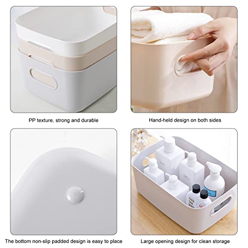 Bgfuni Set di 4 Cestino Portaoggetti, Box