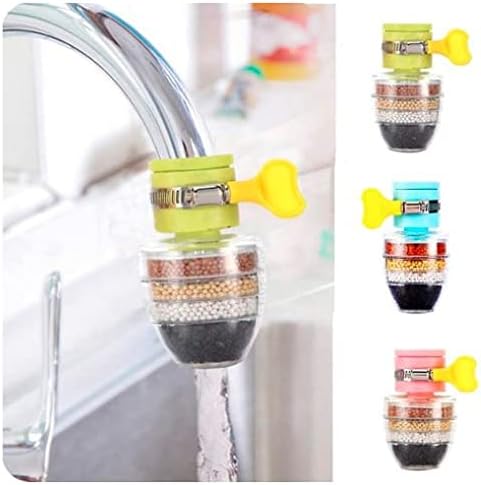 - IONIX Activated Carbon Faucet Water Filters Universal Interface Home Kitchen Faucet Tap Water | Tap filter Multilayer | Clean Purifier Filter Cartridge Five Layer Water Filter-Pack of 1