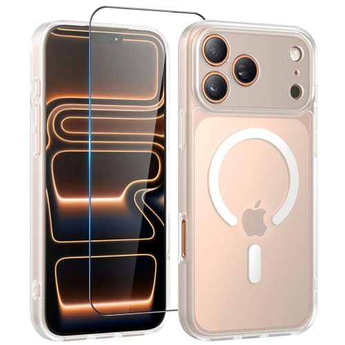 Coque mince 17 Pro Max Magsafe antidérapante pour hommes et femmes actifs