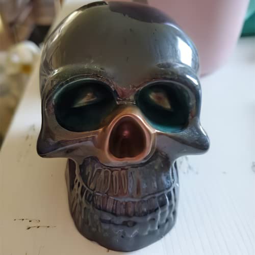 Zmche Skull Silicone Mold, Skull Resin Mold, Skull Candle Mold, Large Skull Mold For Aromatherapy Candle Diy Soap Making #TOP7