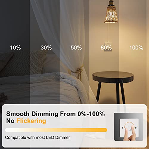 Bojim Lampadine Led Gu10 Dimmerabile 8.5W, 10x