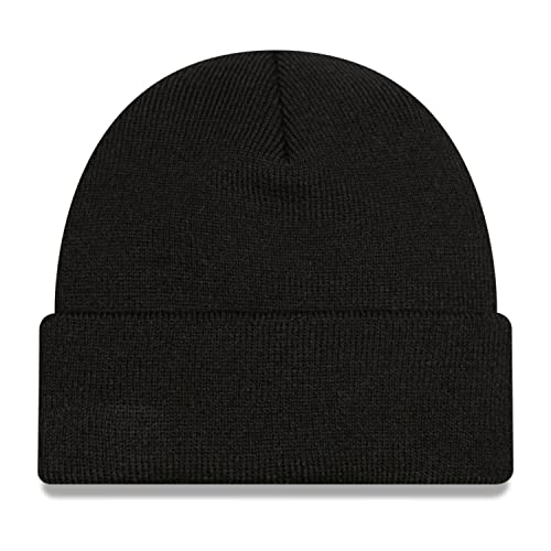 New Era Knitted Winter hat, Short Cuff, Beanie, Fisherman Black