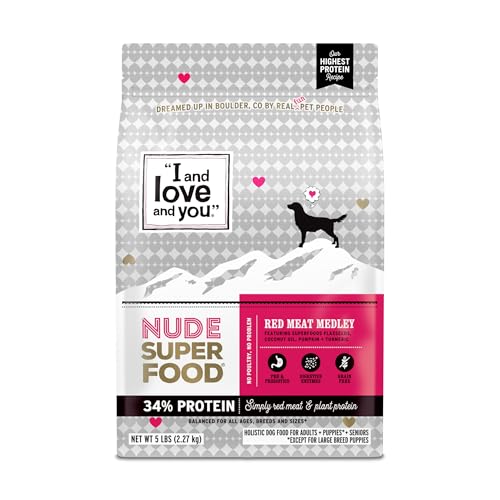 I and love and you Nude Super Food Dry Dog Food - Red Meat Medley...