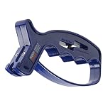 Multi-Sharp 1901 2 in 1 Multi-Purpose Knife and Scissor Blade Sharpener. Also Sharpens Cleavers, mezzalunas, Left & Right-Handed Scissors