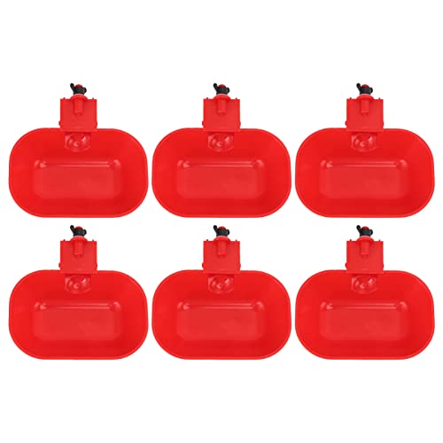 Pilipane Automatic Poultry Drinking Bowls Large Thickening ABS Waterer Bowl CAT Dog for Chicken Duck G1/8 Male Thread