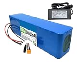 WVGFAUXA Batteria al Litio, Batteria agli Ioni di Litio Ricaricabile XT-60-DC da 48 V 200 Ah 13S3P con Scheda di Protezione del Circuito BMS Integrata(XT60-DC)