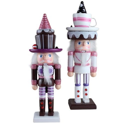 Casse-Noisette de Noël Bois LALAFINA Figurines Soldat 25cm Décoration Table Bureau