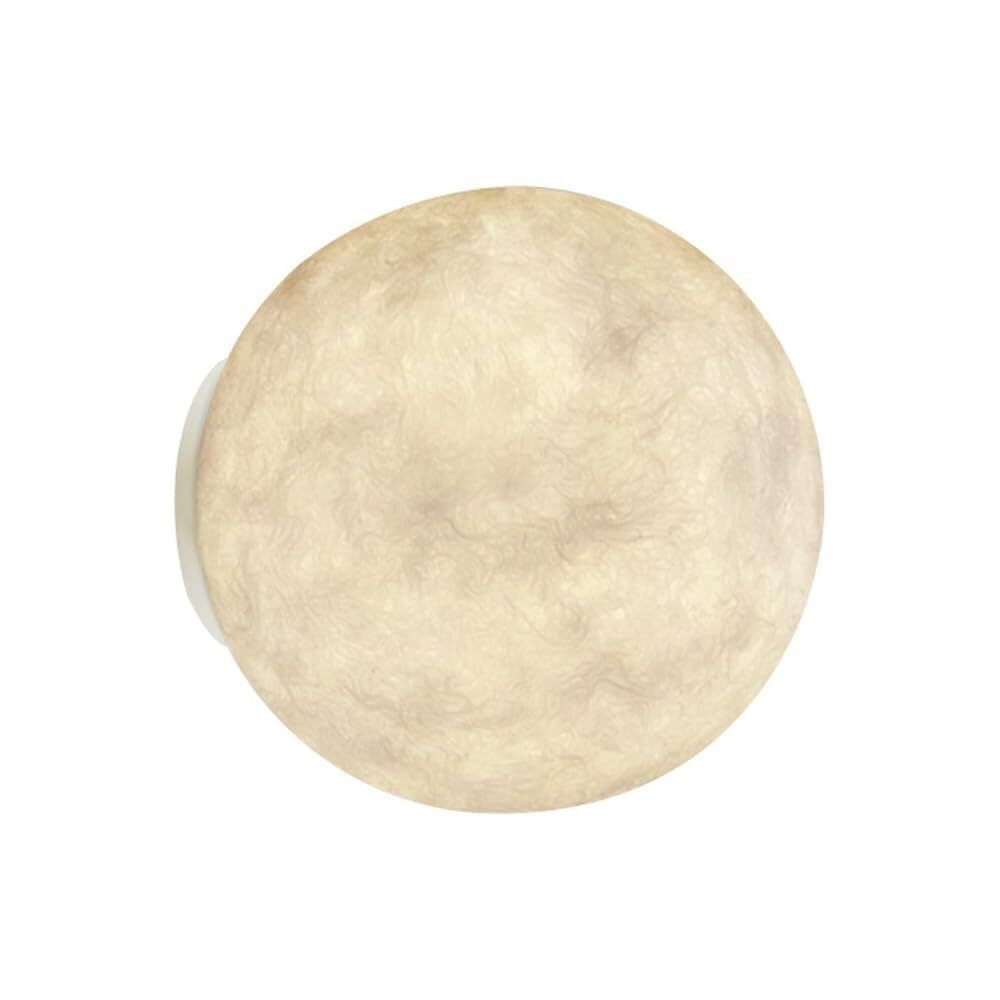 Lámpara de pared con forma de luna para mesita de noche en habitaciones infantiles