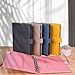 Antner A5 Notebook Binder 6 Ring Refillable Planner Cover for A5 Planner Inserts, PU Leather Loose Leaf Personal Organizer Aesthetic Photocard Holder Budget Binder with Magnetic Buckle, Glitter Pink