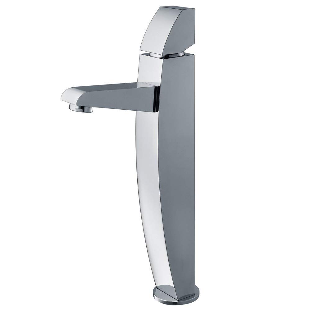 Ddlli Washroom Sink Faucet Copper Hot and Cold Wash Basin Washing Basin High Creative Design Silver Multi-Layer Plating