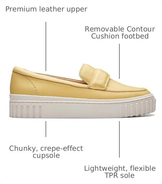 Image of Clarks Women's Mayhill Cove Loafers | Casual Shoes