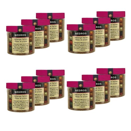 Lot 12x Mélange italien pâtes-pizza - Pot 65g