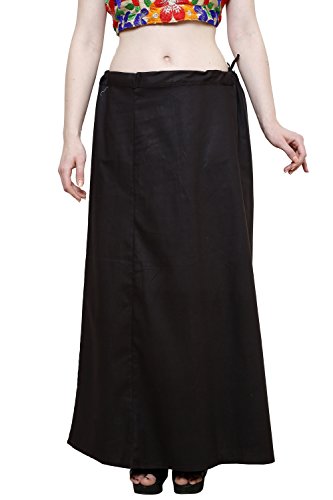 Image of Pistaa combo of 3 Women's Cotton Best Indian Readymade Inskirt Saree petticoats